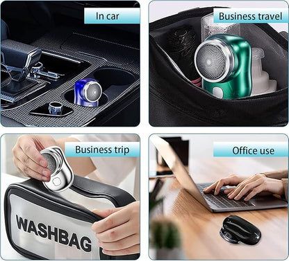 Mini Electric Shaver – Portable Rechargeable Pocket Razor ⚡✨
