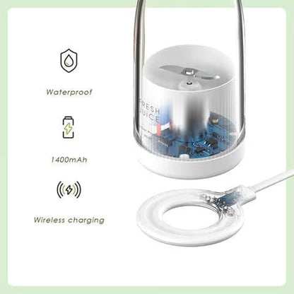 🍓 Portable USB Rechargeable Blender Bottle – Mini Juicer & Smoothie Maker 🥤✨
