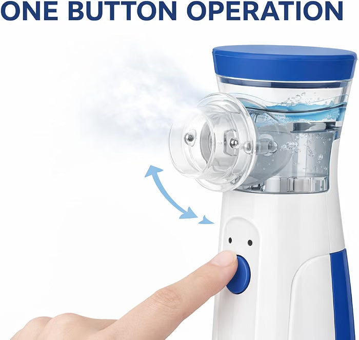 Portable Mesh Nebulizer for Kids & Adults