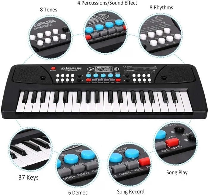 Magical Musical Keyboard for Kids and  Beginners