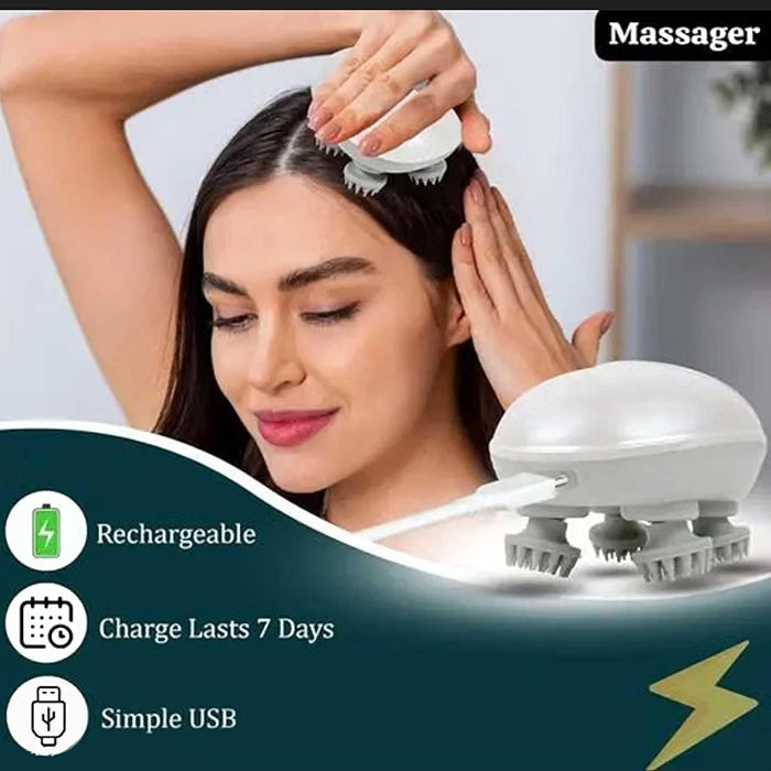 Rechargeable Electric Scalp Massager