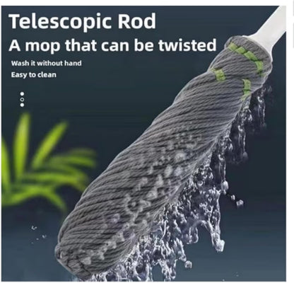 🧹✨ Self-Wringing Twist Mop – Clean Floors, Dry Hands!