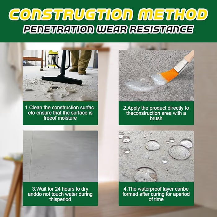 Transparent Waterproof Coating Sealant – Leak-Proof Protective Repair Solution 💧🏠