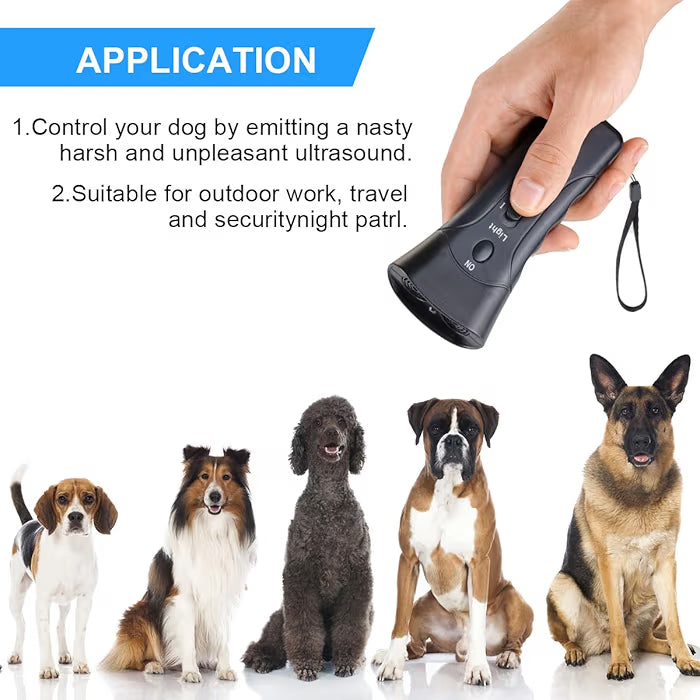 Ultrasonic Dog Chaser,Stop Animals Attacks Aggression (Pack of 1)