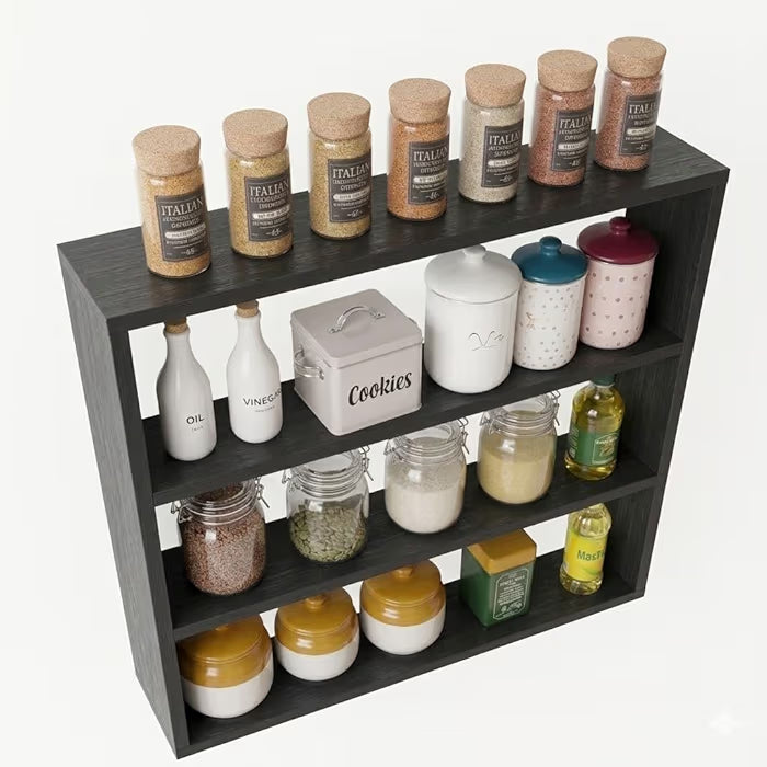 Wooden Kitchen Storage Rack