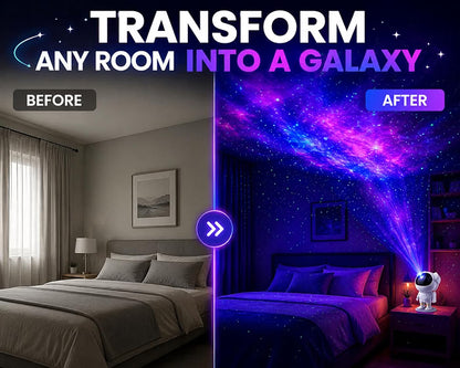 🚀 Astronaut Galaxy Projector 🌌✨ | Starry Night & Nebula Light