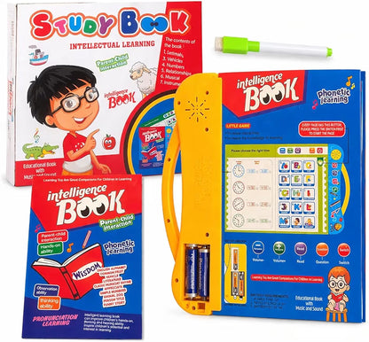 Interactive Talking Study Book for Kids  Phonics and Early Learning Toy