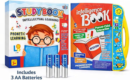 Interactive Talking Study Book for Kids  Phonics and Early Learning Toy