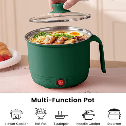 2-in-1 Electric Multi Cooker with Steamer