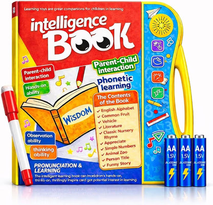 Interactive Talking Study Book for Kids  Phonics and Early Learning Toy