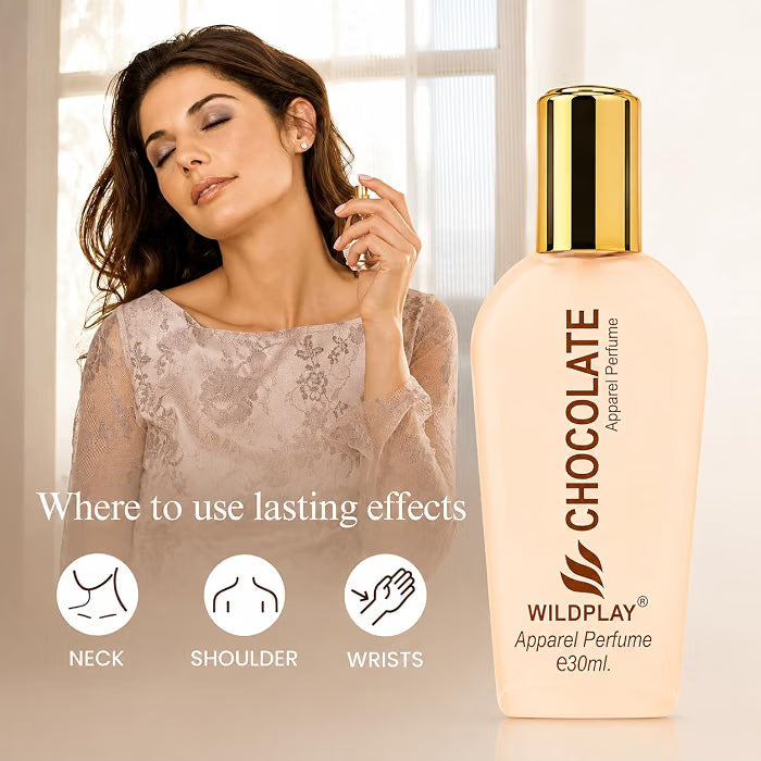 Chocolate Apparel Perfume 30ml | Sweet, Musky & Chocolate Fragrance
