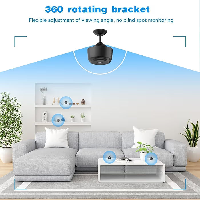 📸 Mini Wireless WiFi Security Camera – HD Smart Surveillance Camera 🔒