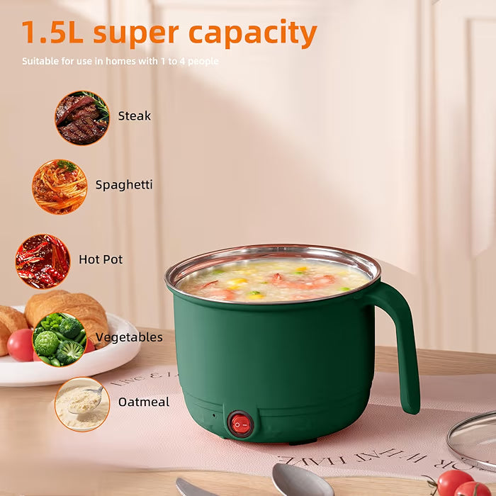 2-in-1 Electric Multi Cooker with Steamer