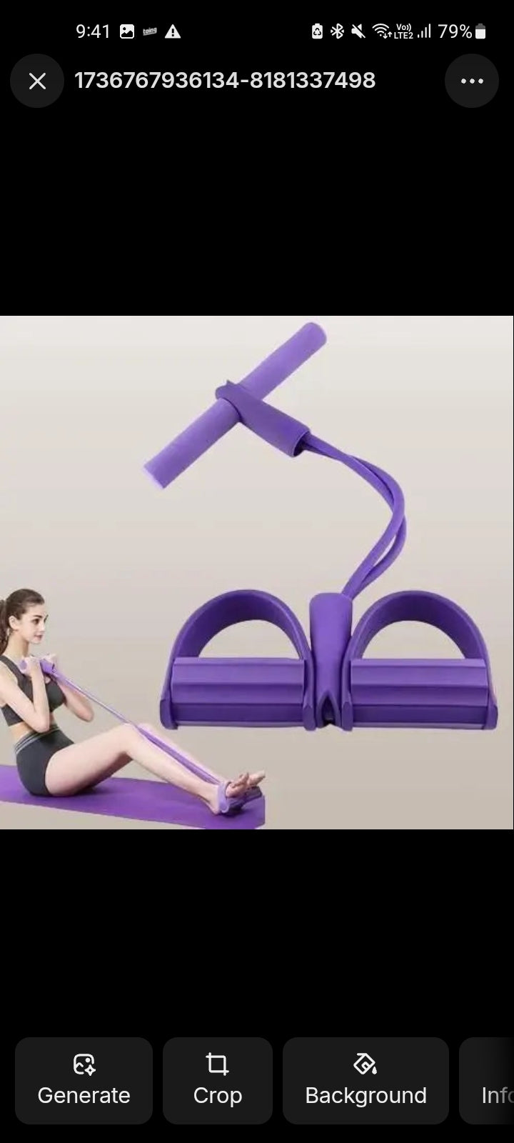 Yoga Pedal Resistance Band