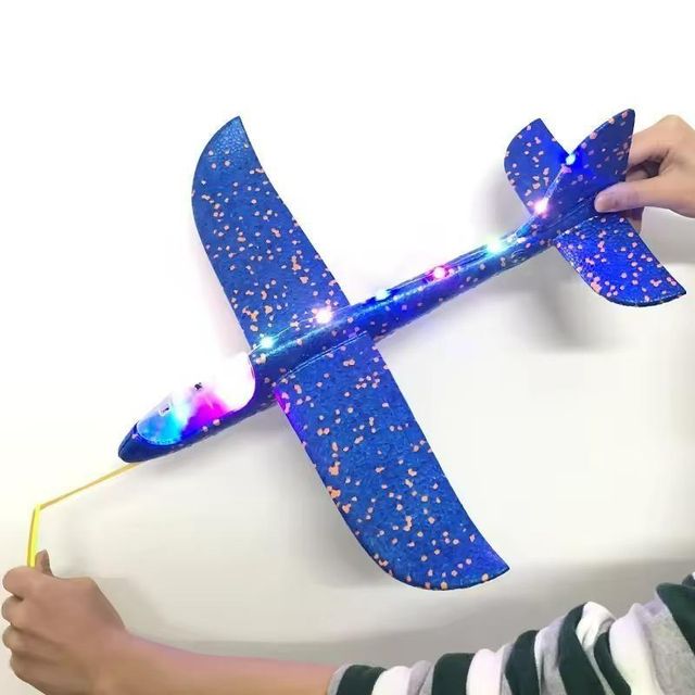 ✈️ Big Flash Foam Glider Plane – Fun Flying Toy